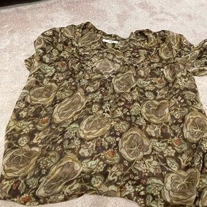 Ruehl 925 Floral Blouse